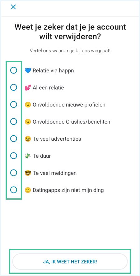 happn account verwijderen|Delete Account – Help Center